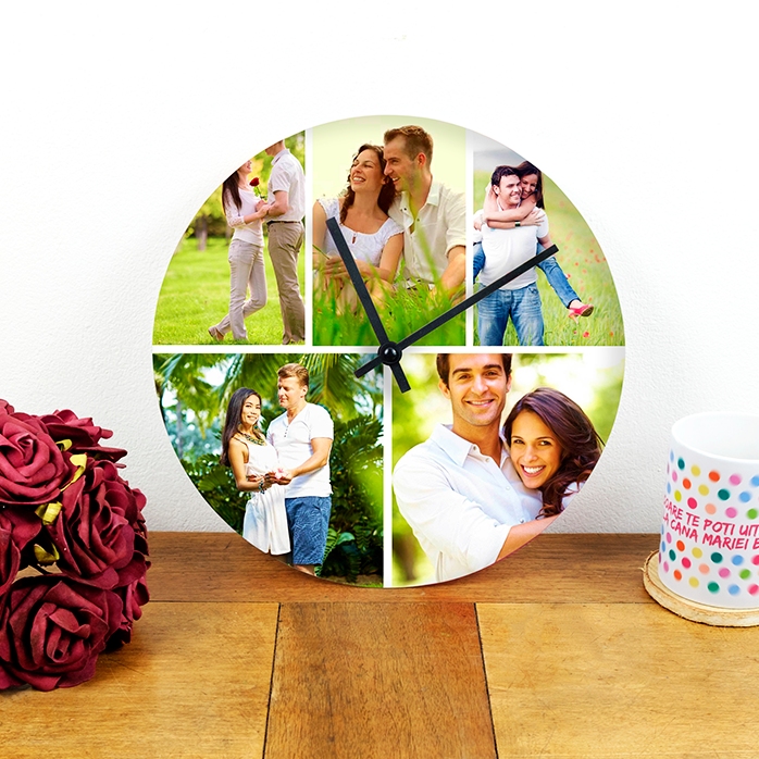 Personalizované hodinky s 5 fotografiemi