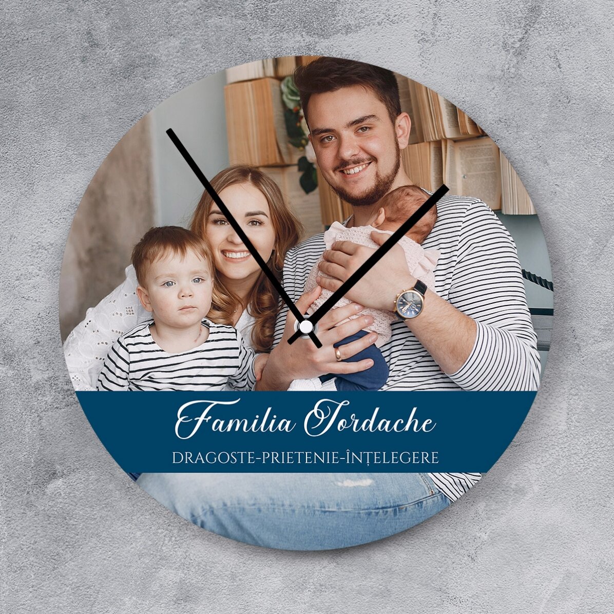 Personalizované hodinky s fotografií a vzkazem