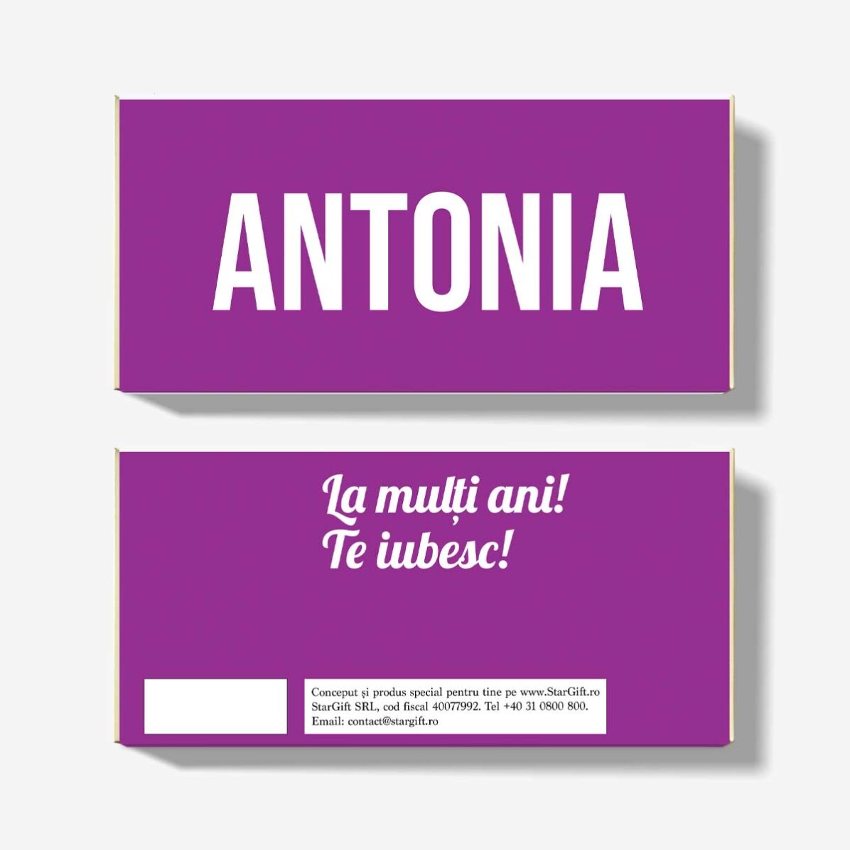 Čokoláda s vlastním jménem
