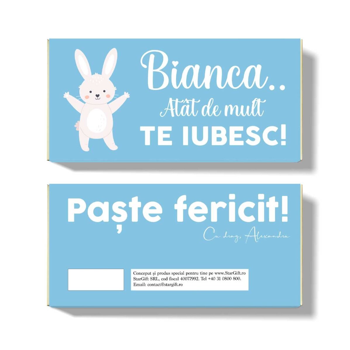 Čokoláda s vlastním textem – Tak moc
