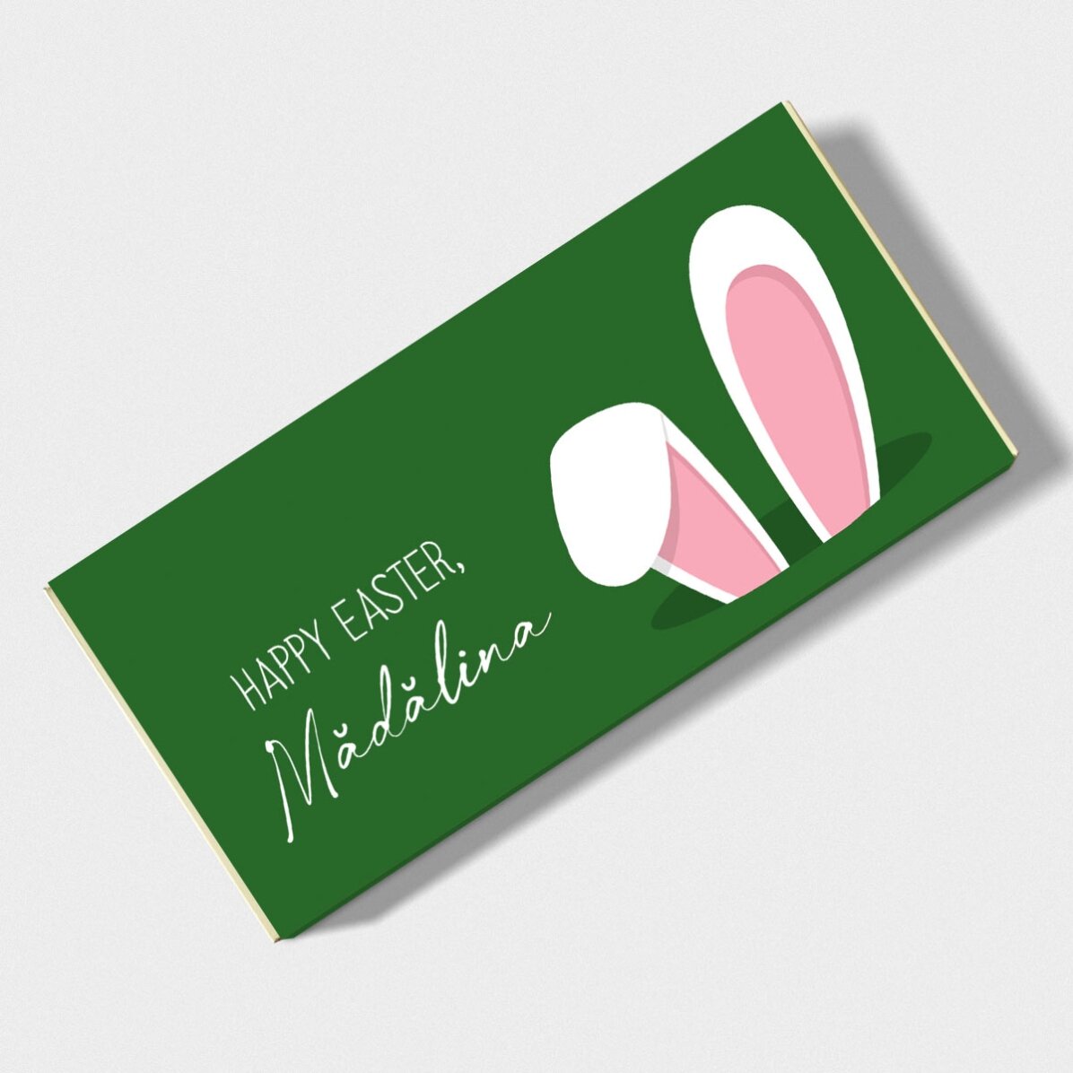 Čokoláda s vlastním textem – Bunny