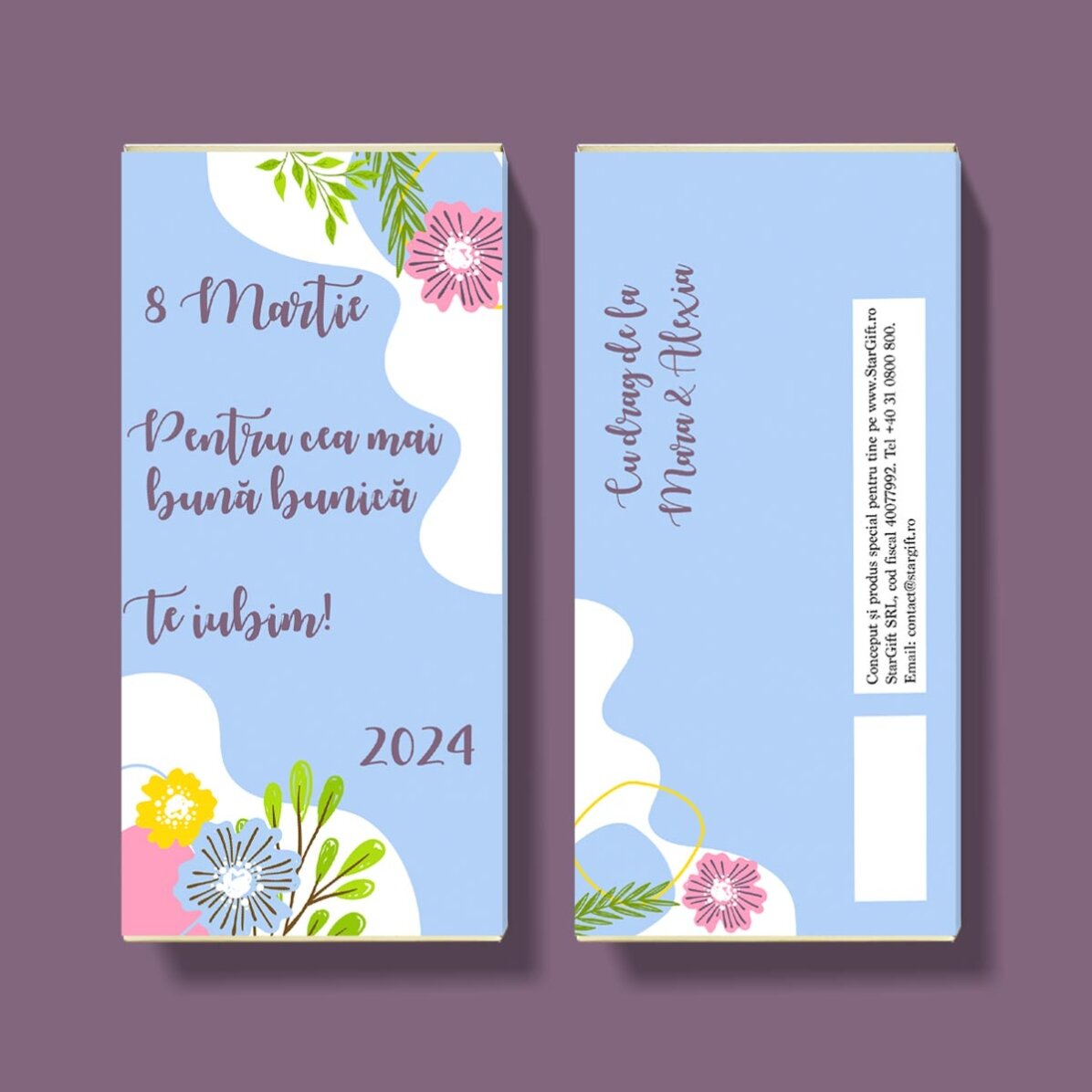 Čokoláda s vlastním textem – Happiness