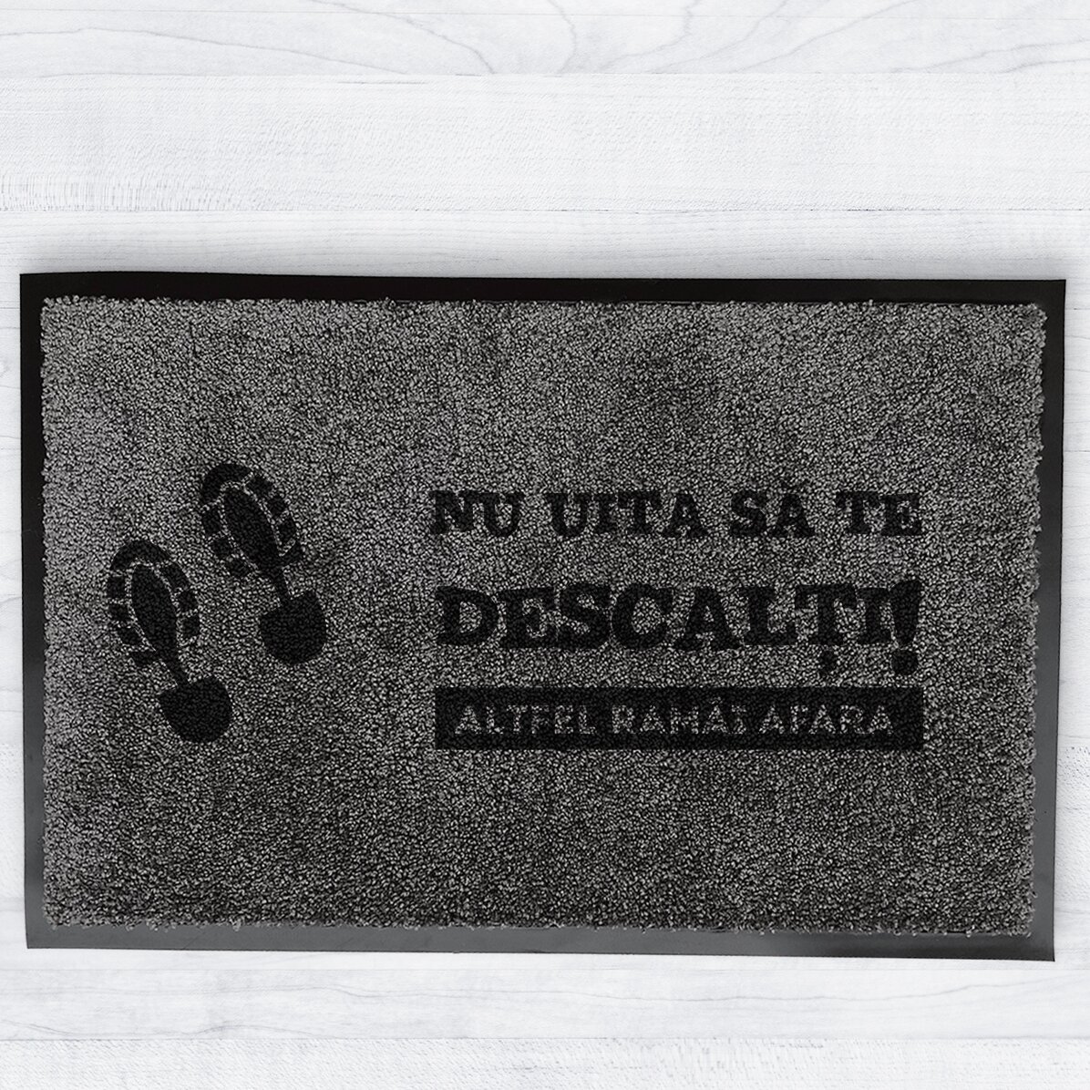 Vlastní rohožka do interiéru – Nezapomeň si sundat boty