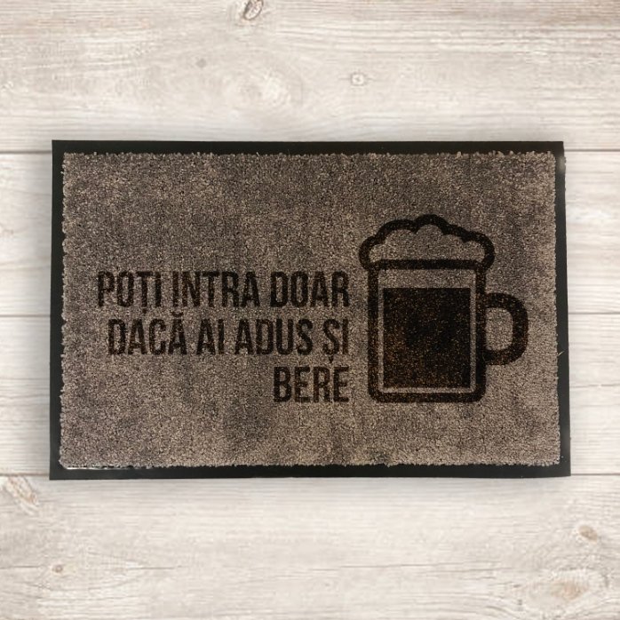 Personalizovaný vstupní koberec do interiéru – Pivo