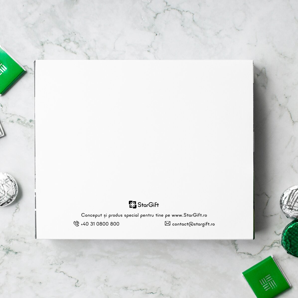 Personalizovaná krabička bonbónů s 20 fotografiemi a textem – Důvody, proč tě miluji
