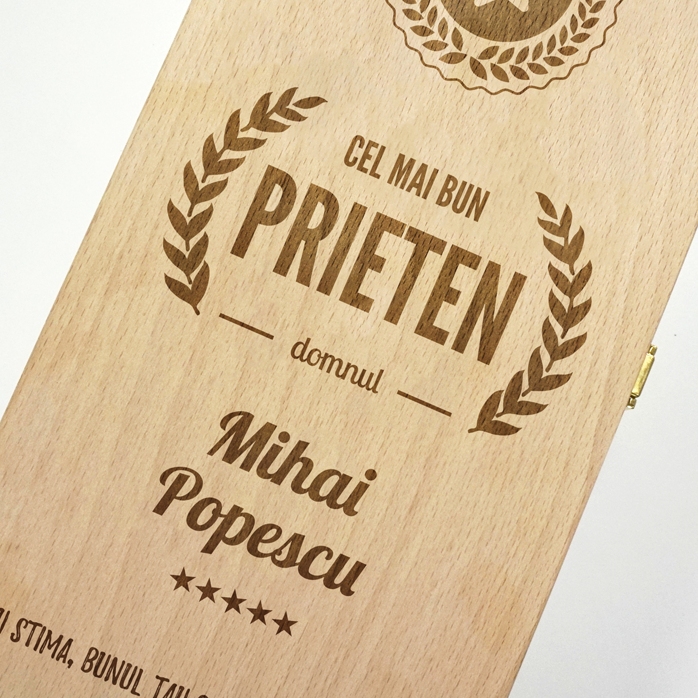 Personalizovaná krabička na víno pro dvě láhve – Nejlepší