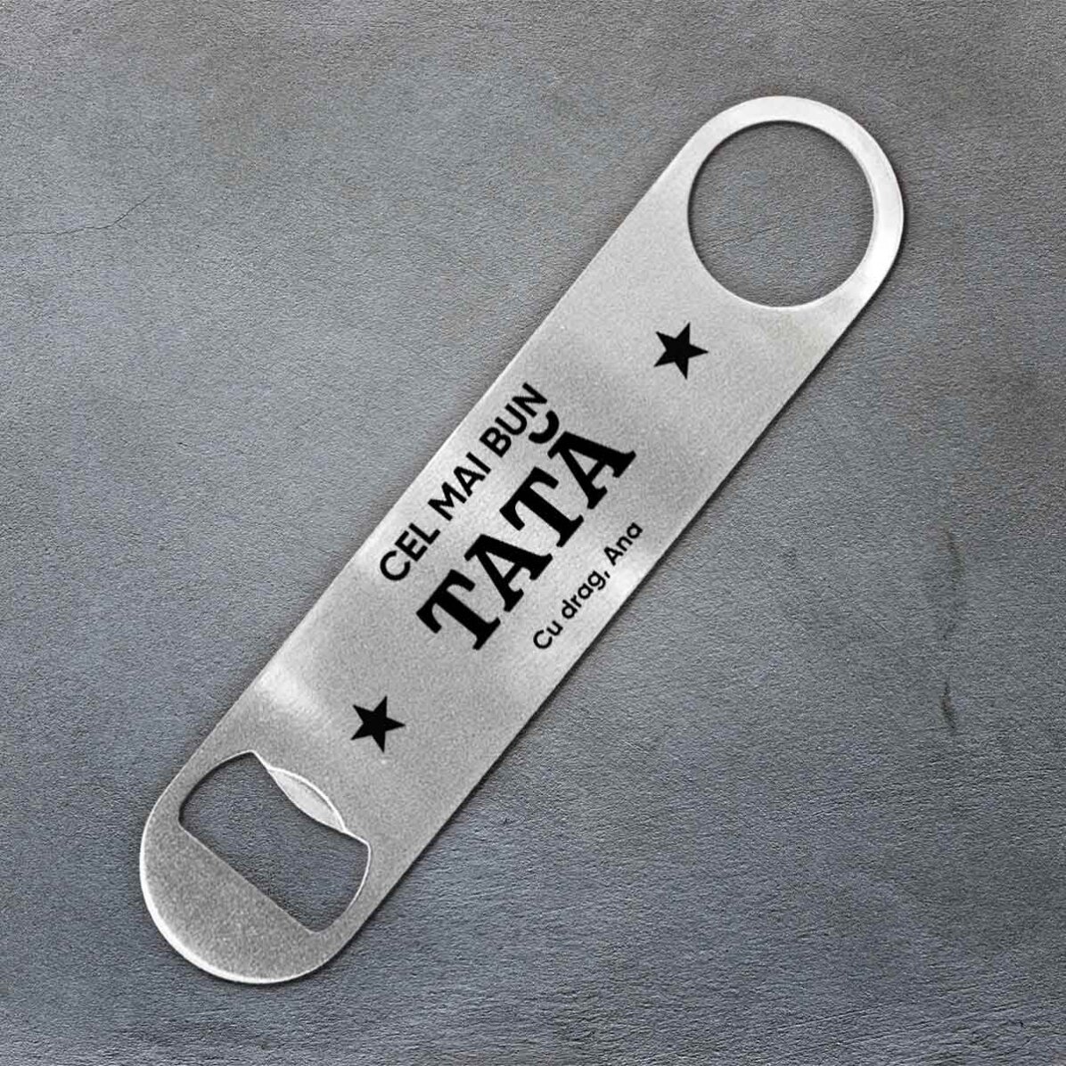 Personalizovaný otvírák na pivo s vzkazem – Star