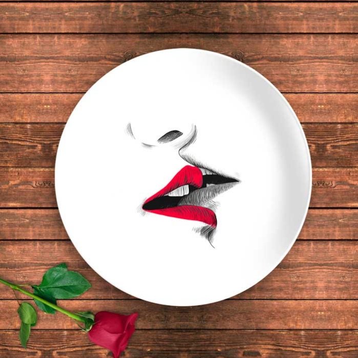Personalizovaný talíř Lips
