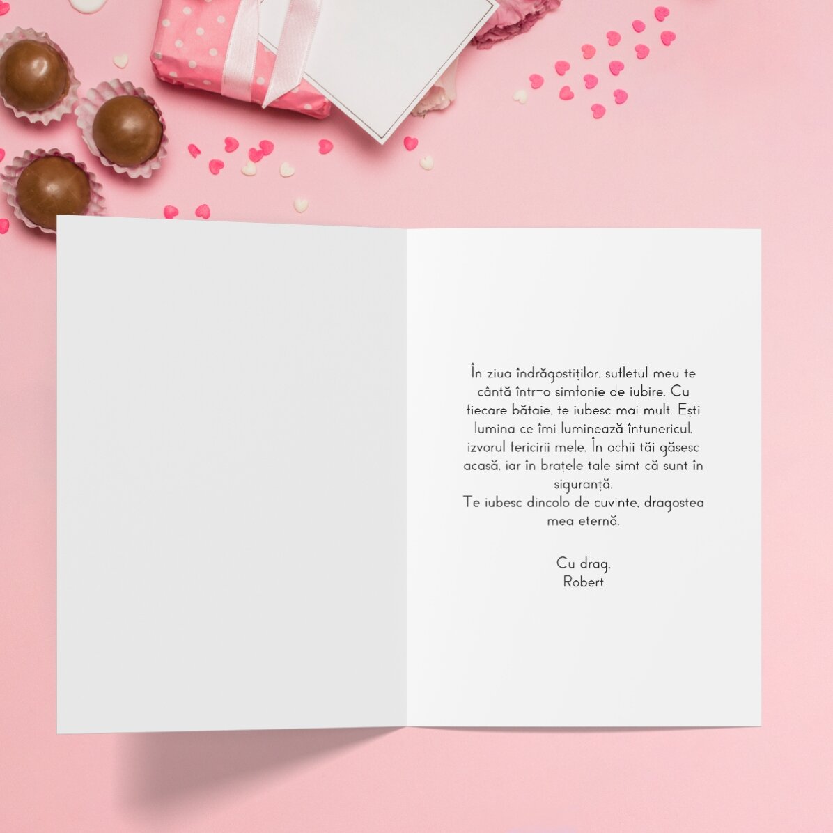 Personalizované přání s fotografiemi – Love