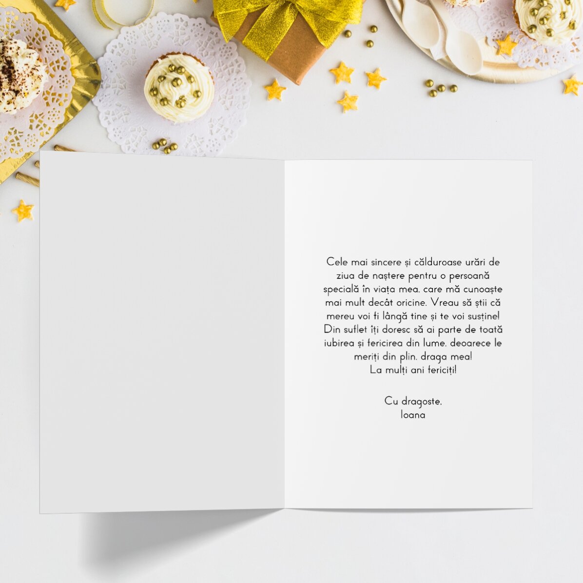 Personalizované přání s textem – Party