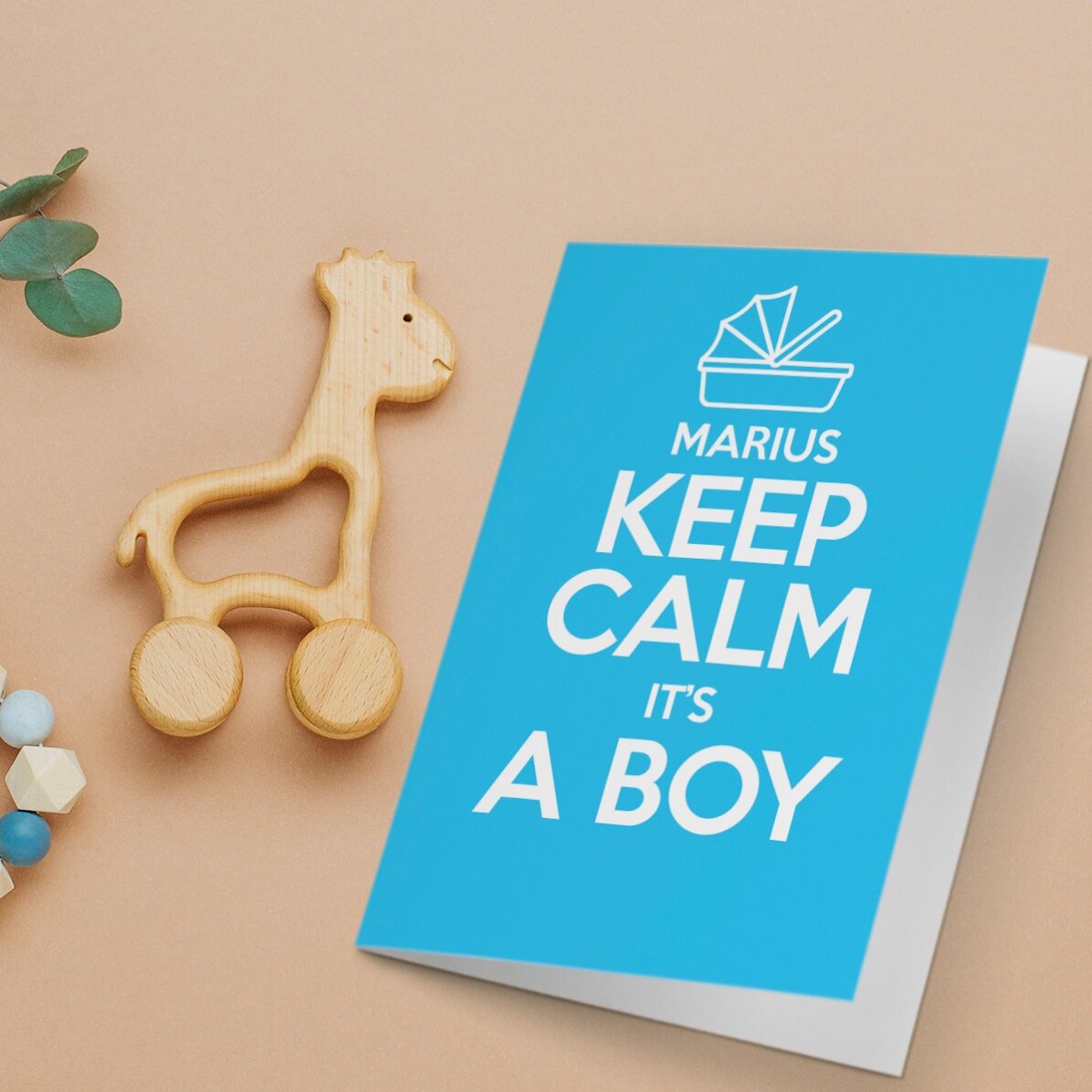 Personalizované přání – KEEP CALM IT
