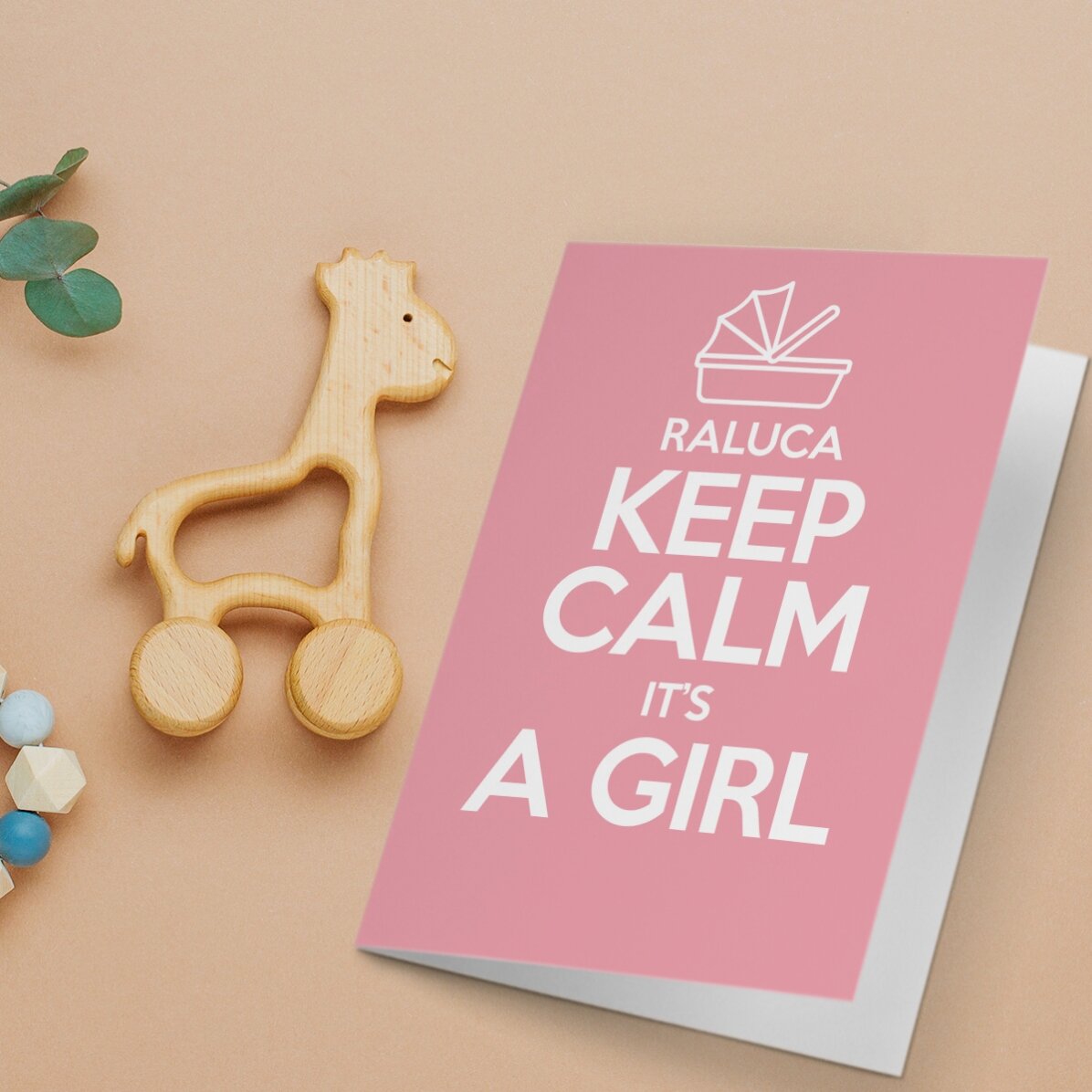 Personalizované přání – KEEP CALM IT