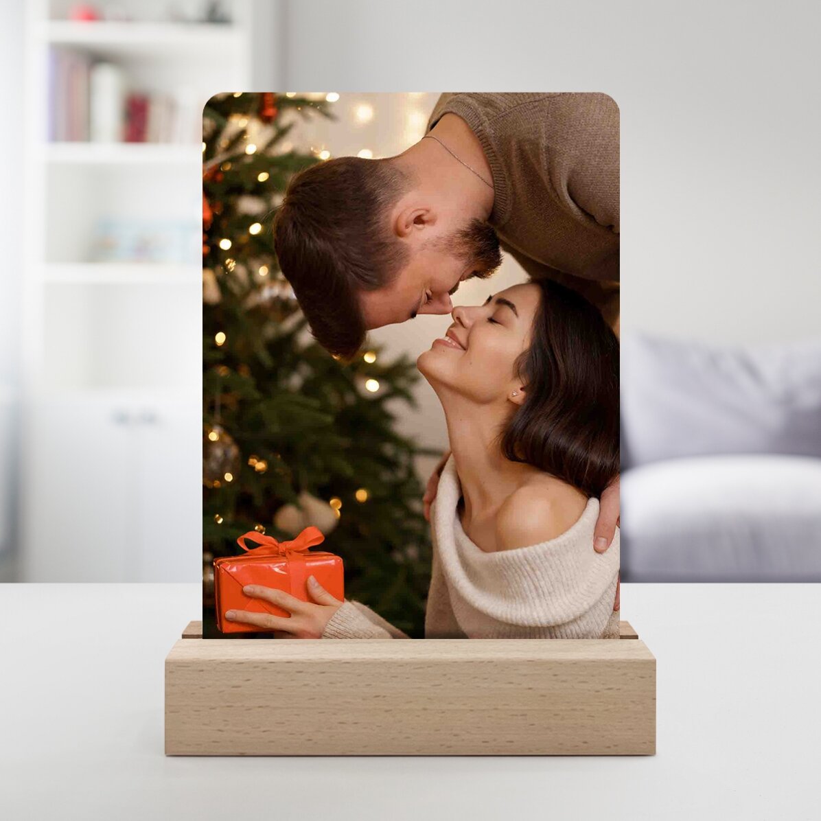 Personalizovaná LED noční lampička s fotografií