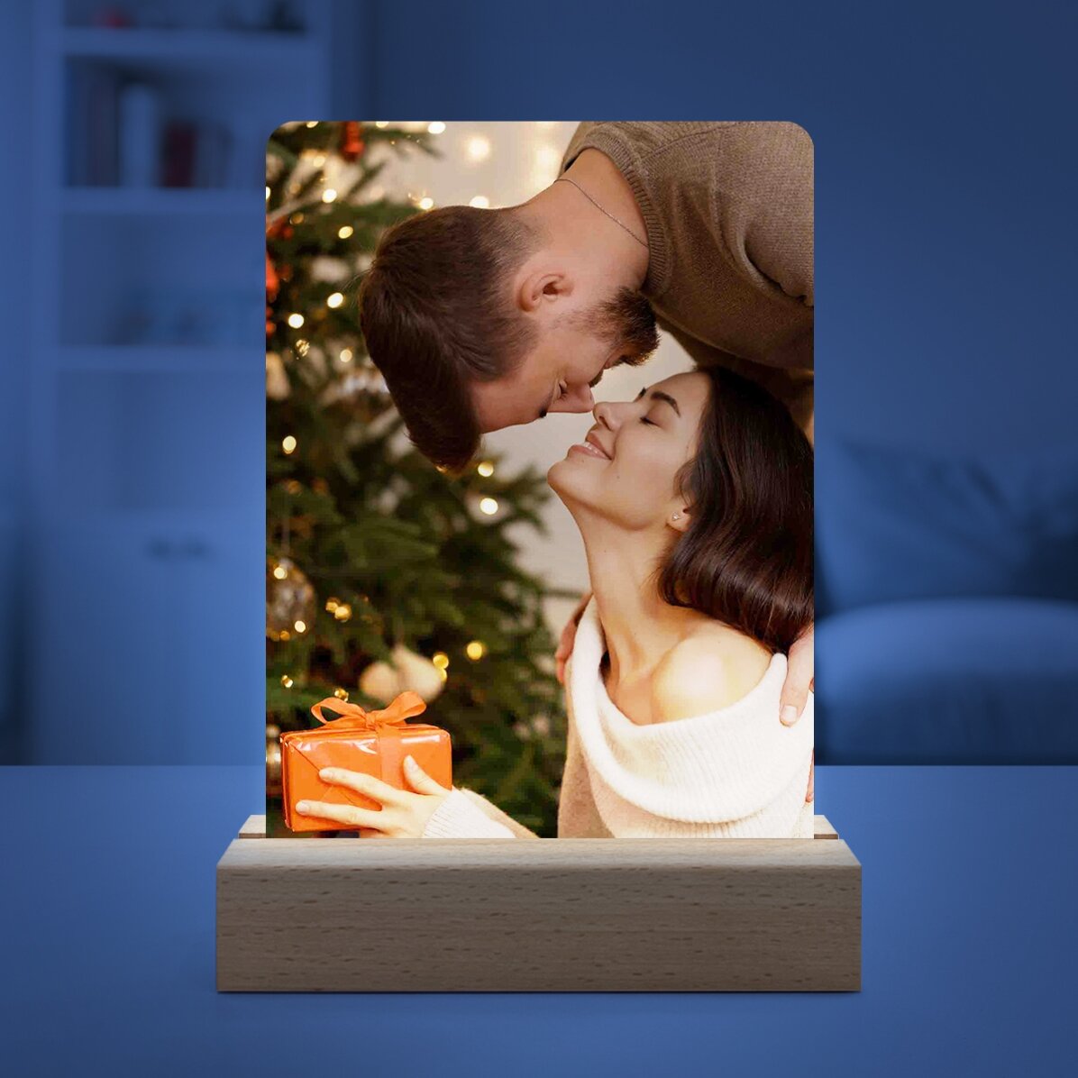 Personalizovaná LED noční lampička s fotografií
