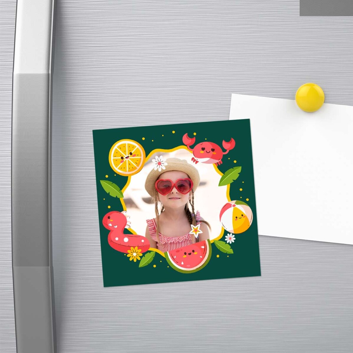 Magnet 10x10 s vlastní fotografií – Letní dovolená