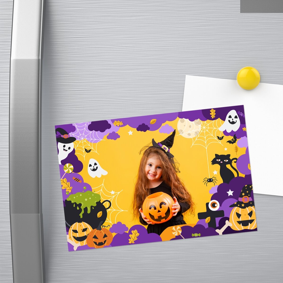 Magnet 15 × 10 cm s vlastní fotografií – Halloween