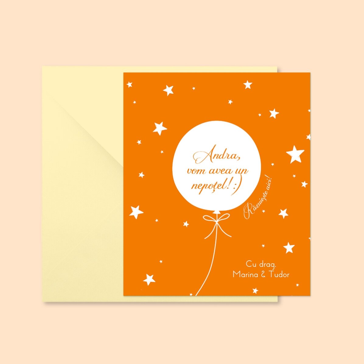 Stíratelný magnet 10 × 12 cm s vlastním textem – Překvapení