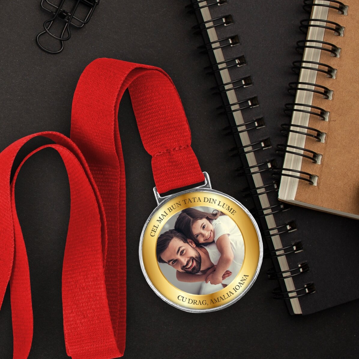 Personalizovaná medaile s fotografií a textem