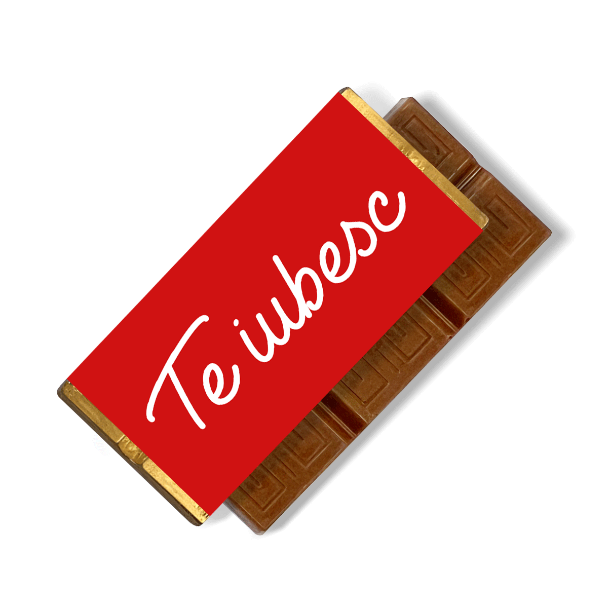 Mini čokoládová tabulka s osobním vzkazem