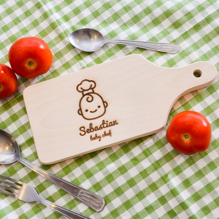 Mini krájecí prkénko na míru – Baby Chef