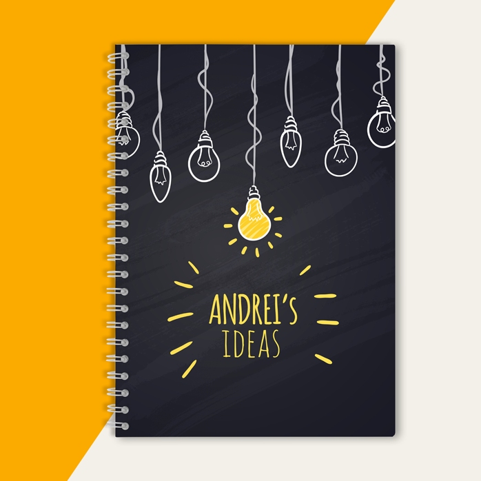 Notebook na míru – Bright Ideas