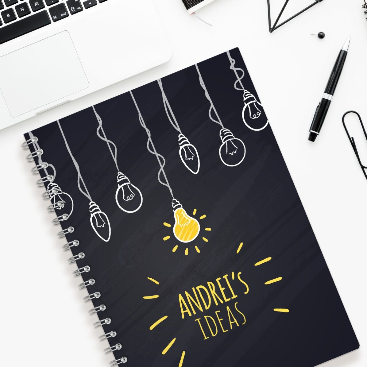 Notebook na míru – Bright Ideas
