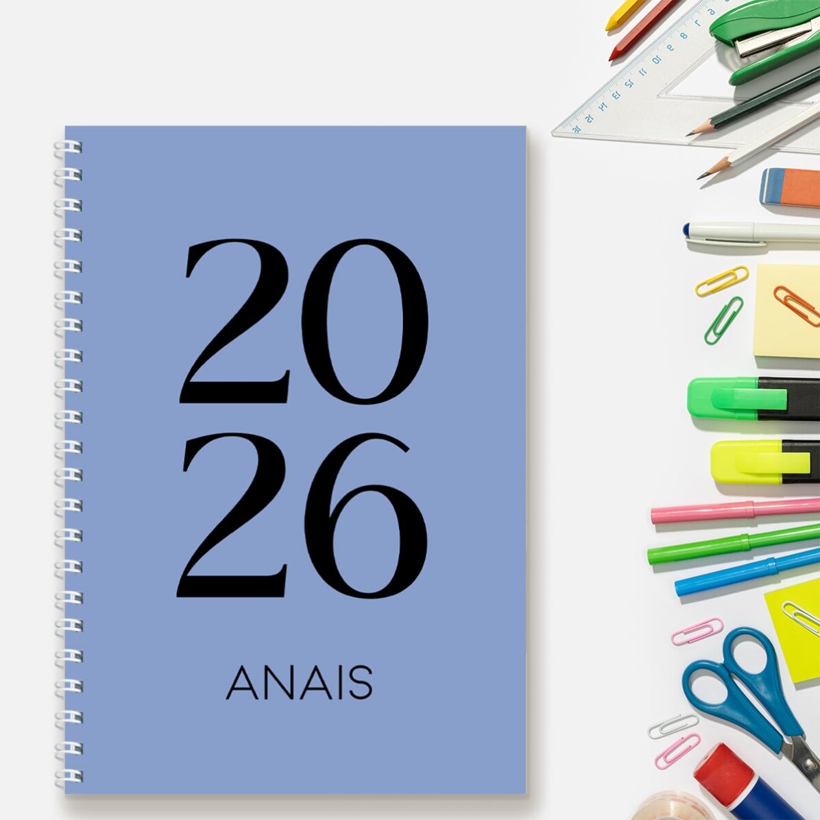 Zápisník s vlastním textem – Daily Diary