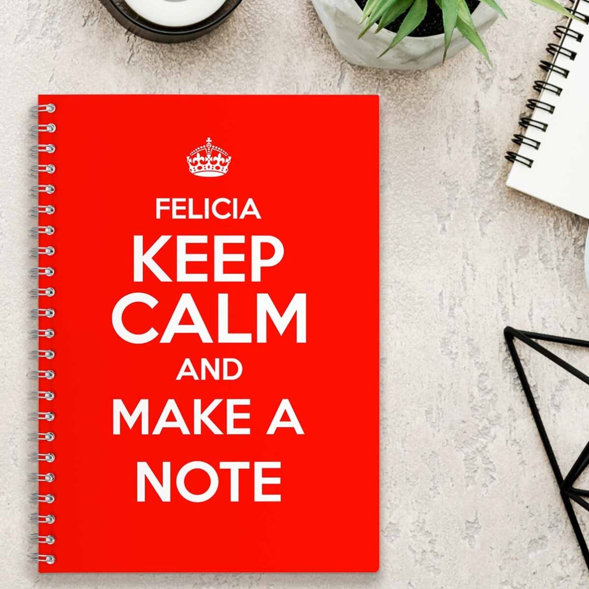 Personalizovaný zápisník – keep calm
