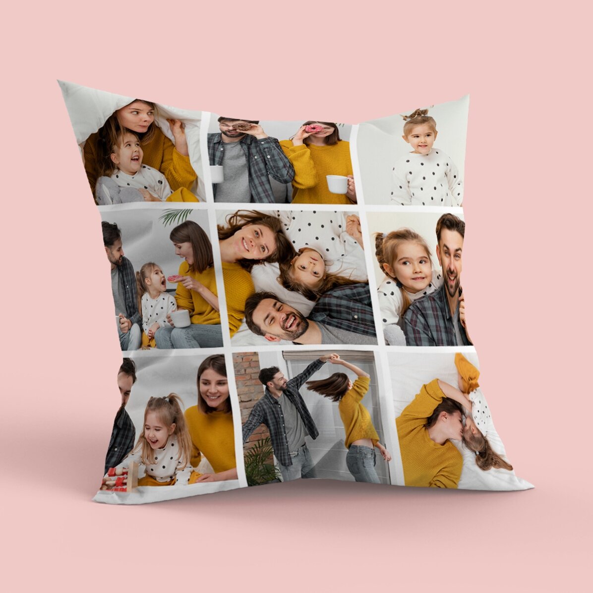 Personalizovaný polštář s 9 fotografiemi – velký formát