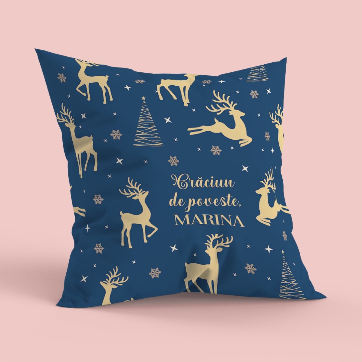 Personalised cushion with message - Reni