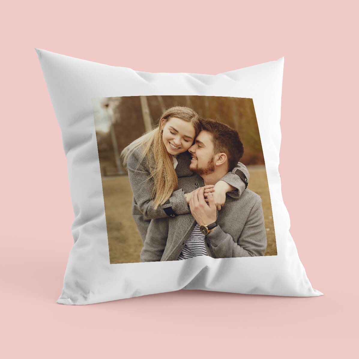 Personalizovaný polštář s čtvercovou fotografií