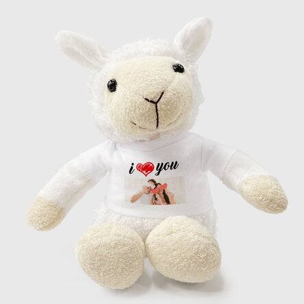 Plus ovce s vlastní fotkou – I love you