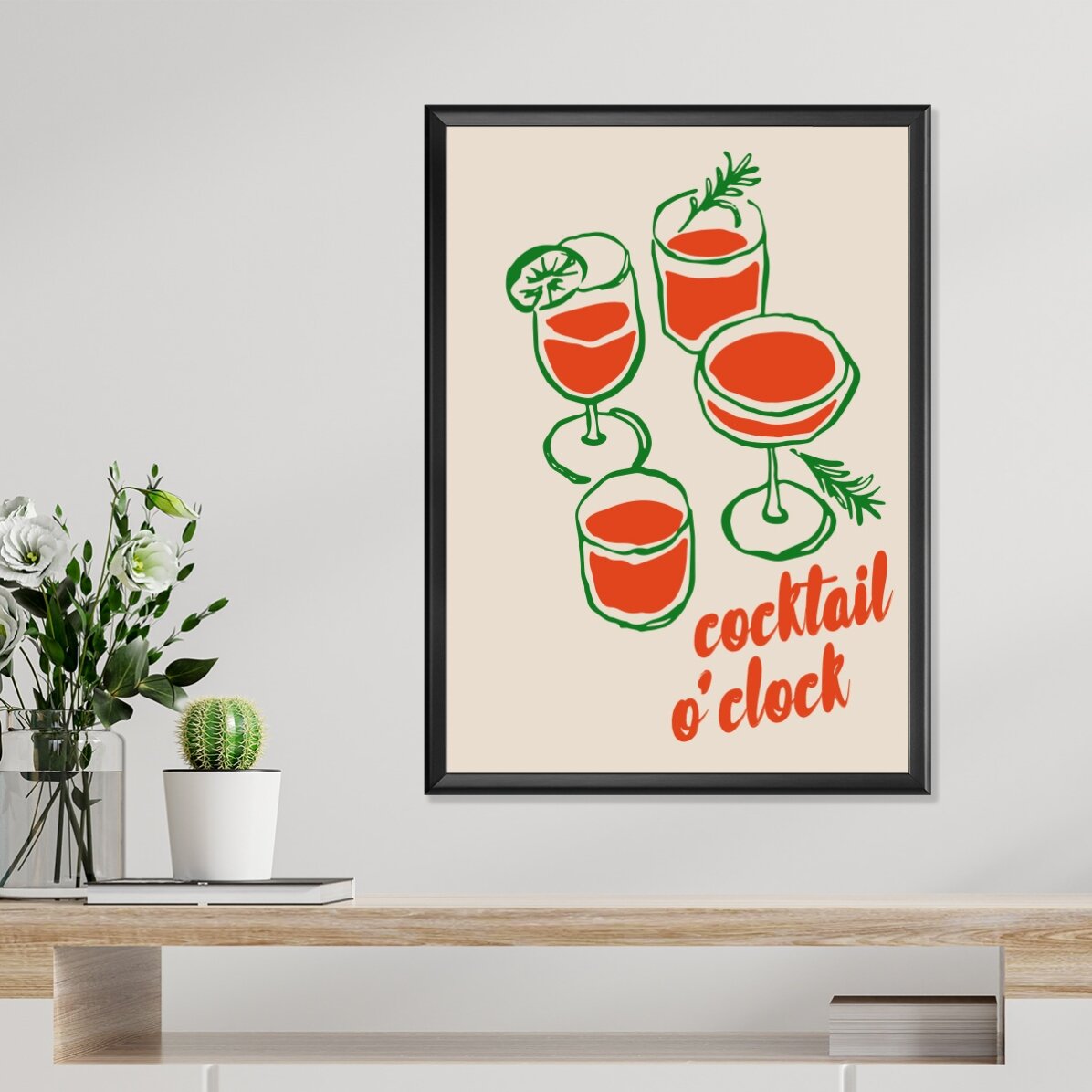 Plakát „Cocktail o
