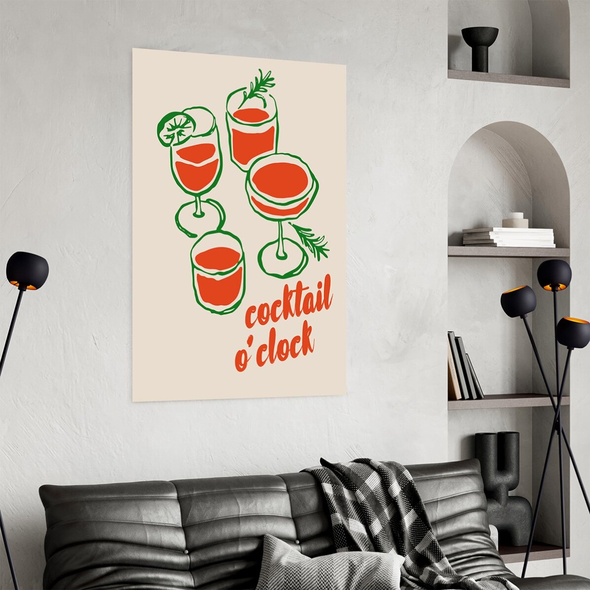 Plakát „Cocktail o