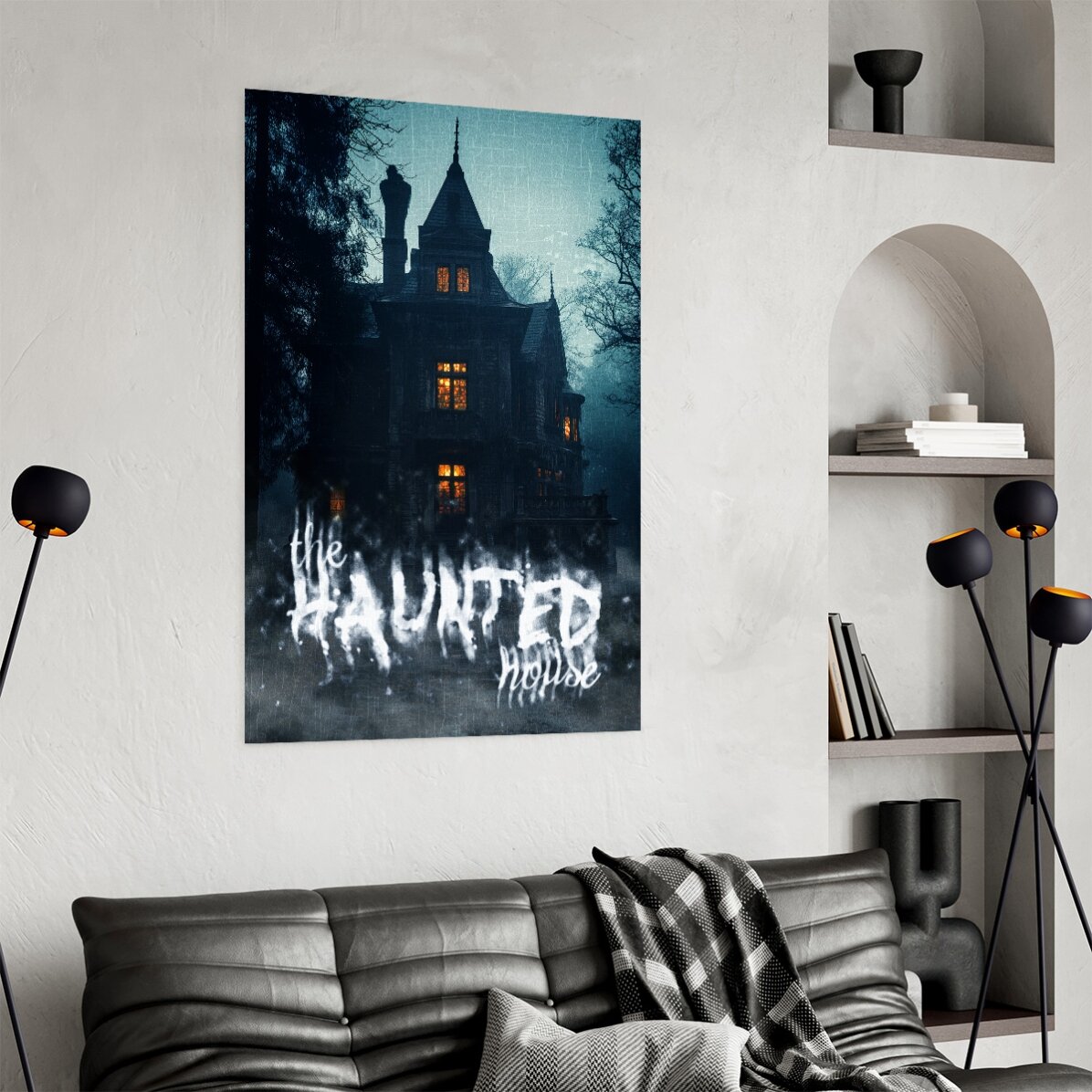 Plakát „Haunted House“