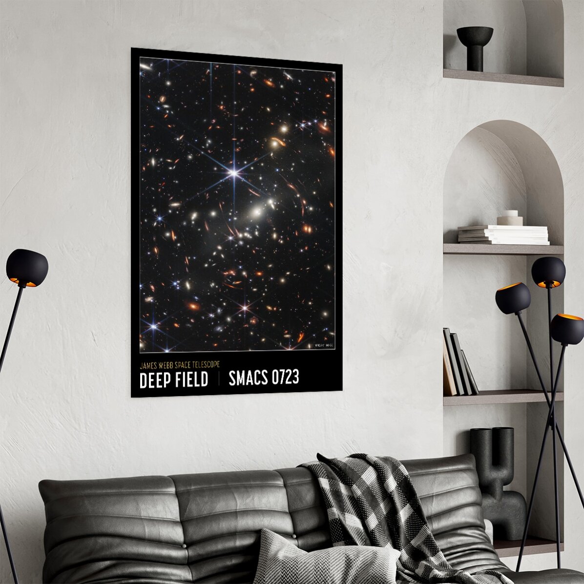 Plakát „Vzdálené galaxie“