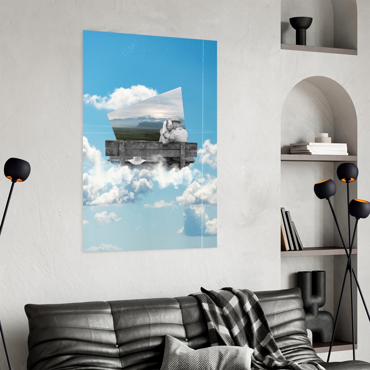 Poster Love Among the Clouds