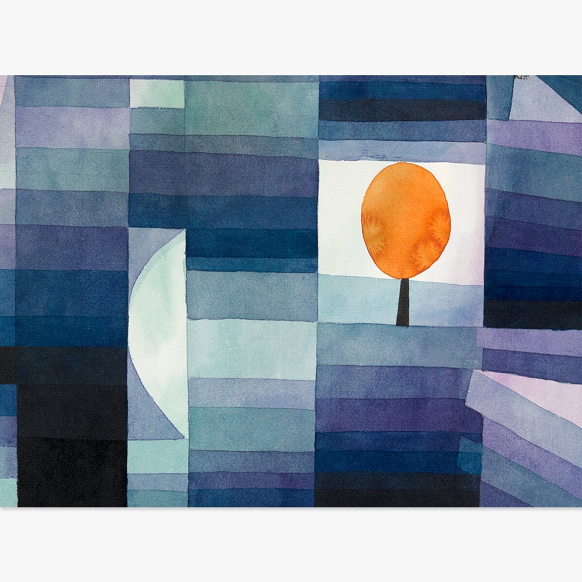 Plakát na šířku – Paul Klee – Posel jara 1922