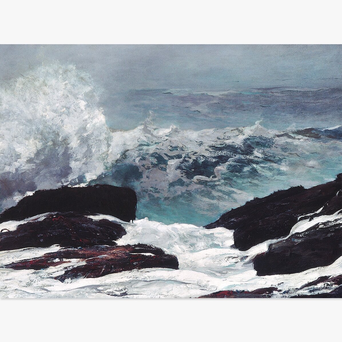 Plakát na šířku – Winslow Homer – Northeaster 1895