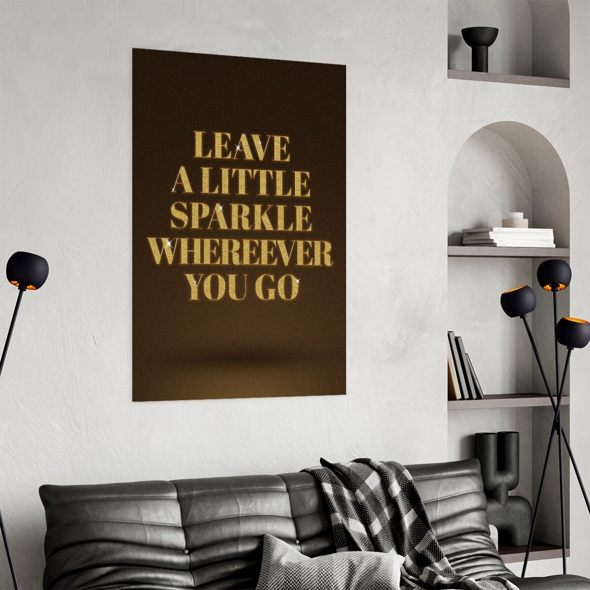 Plakát „Leave a spark“