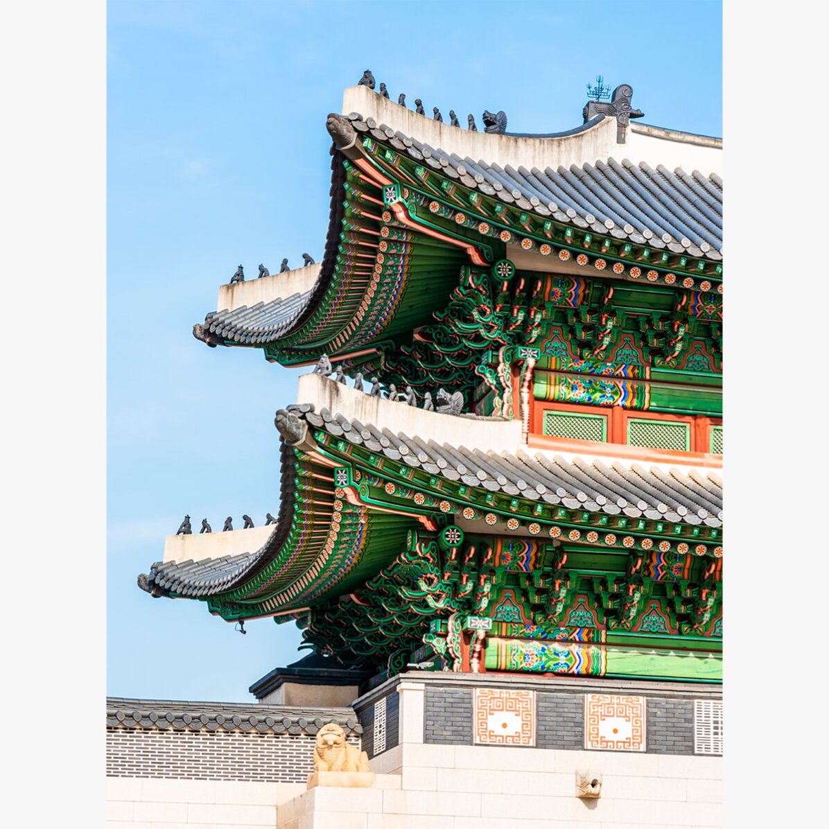 Plakát Paláce v Soulu, Jižní Korea