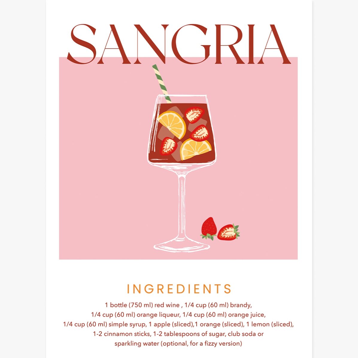 Plakát Sangria