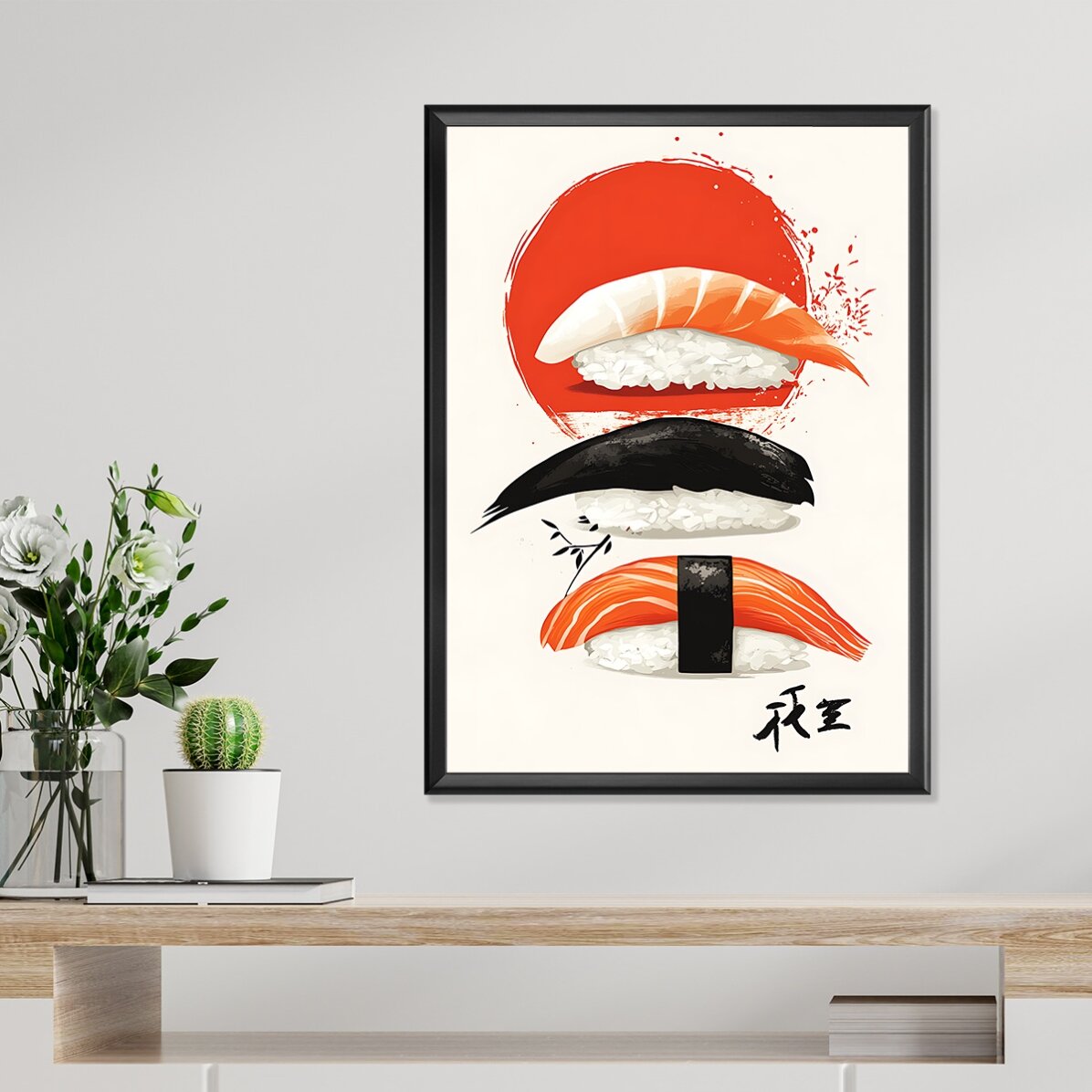 Plakát „Sushi art“