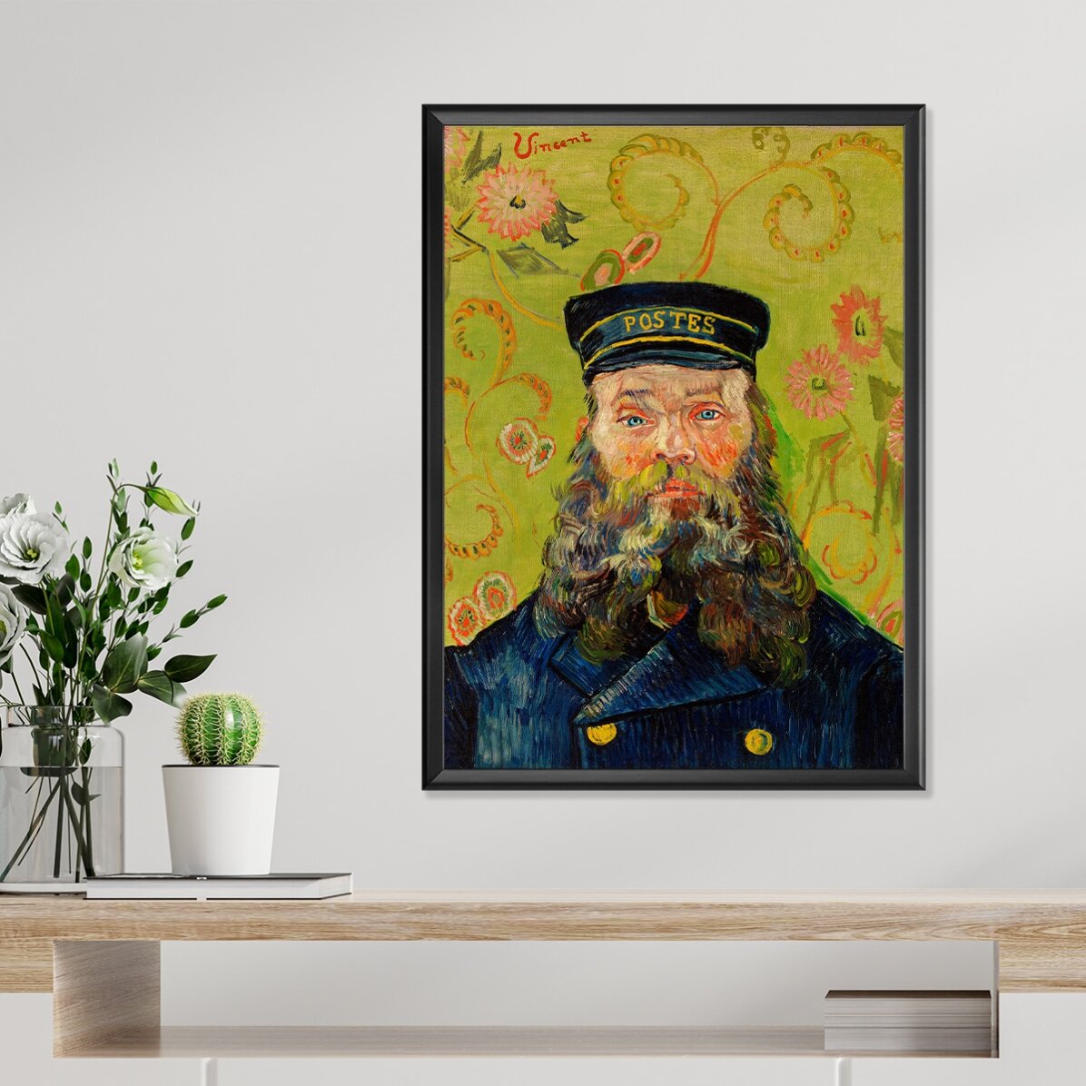 Plakát Vincenta van Gogha, Pošťák Joseph Roulin, 1889
