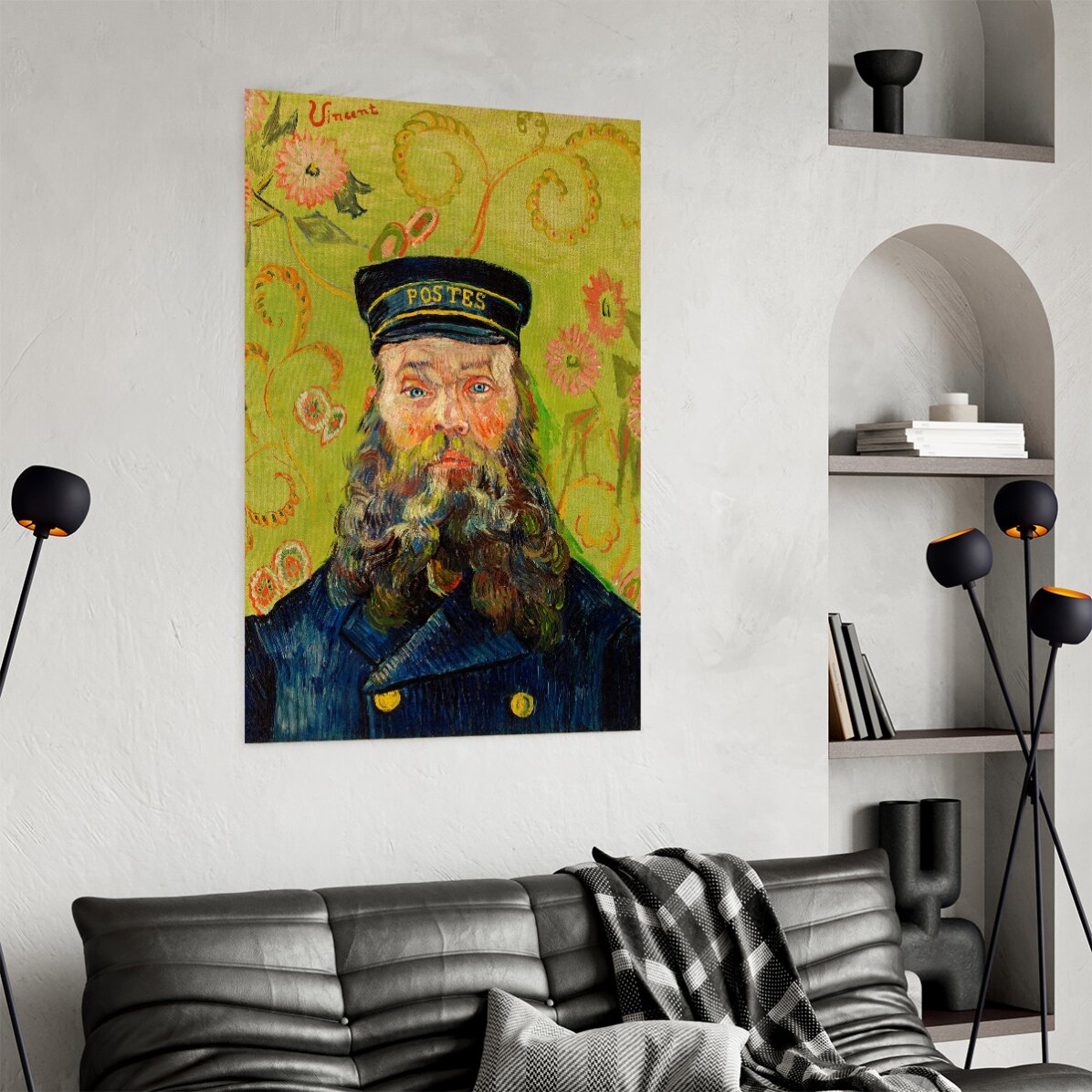 Plakát Vincenta van Gogha, Pošťák Joseph Roulin, 1889