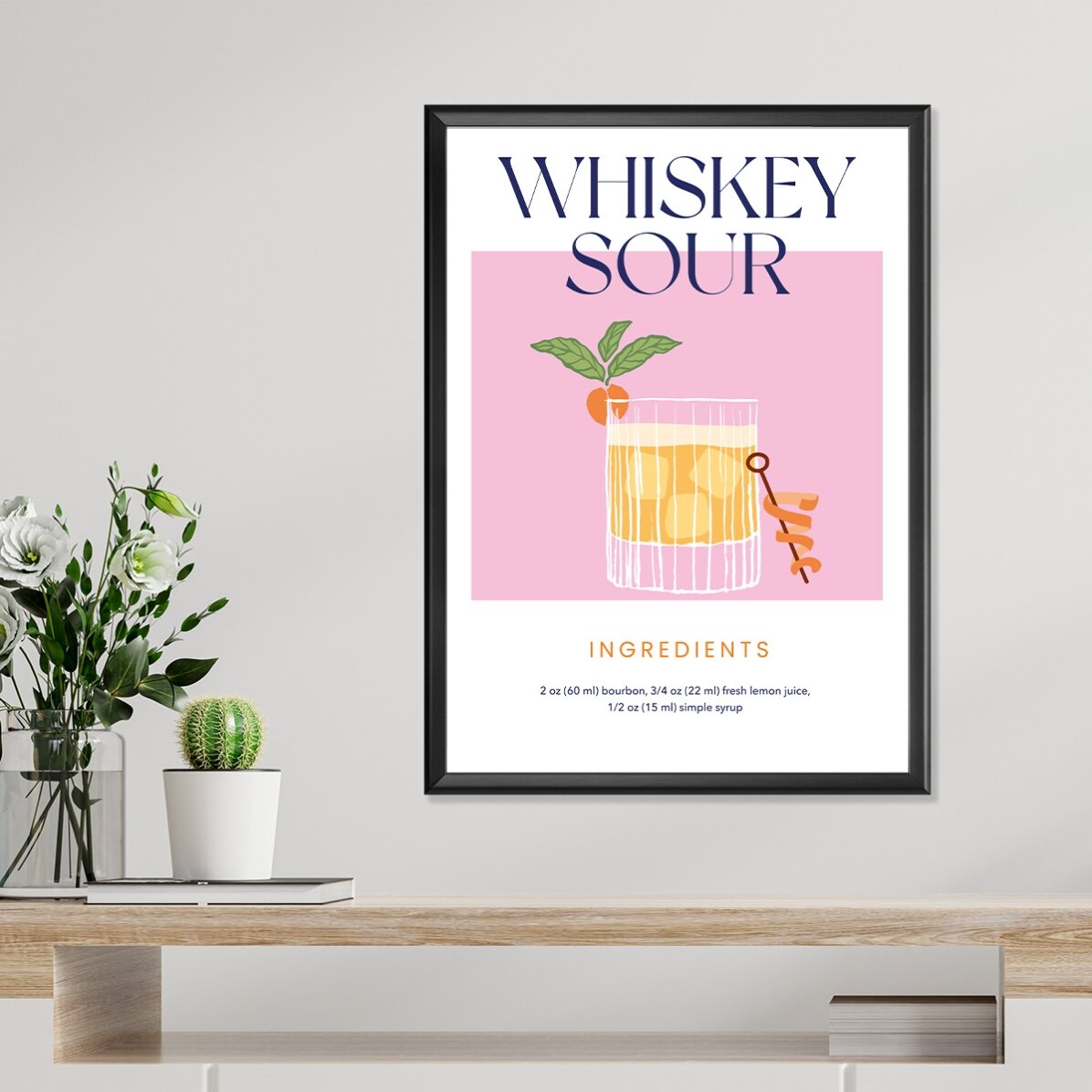 Whiskey Sour Poster