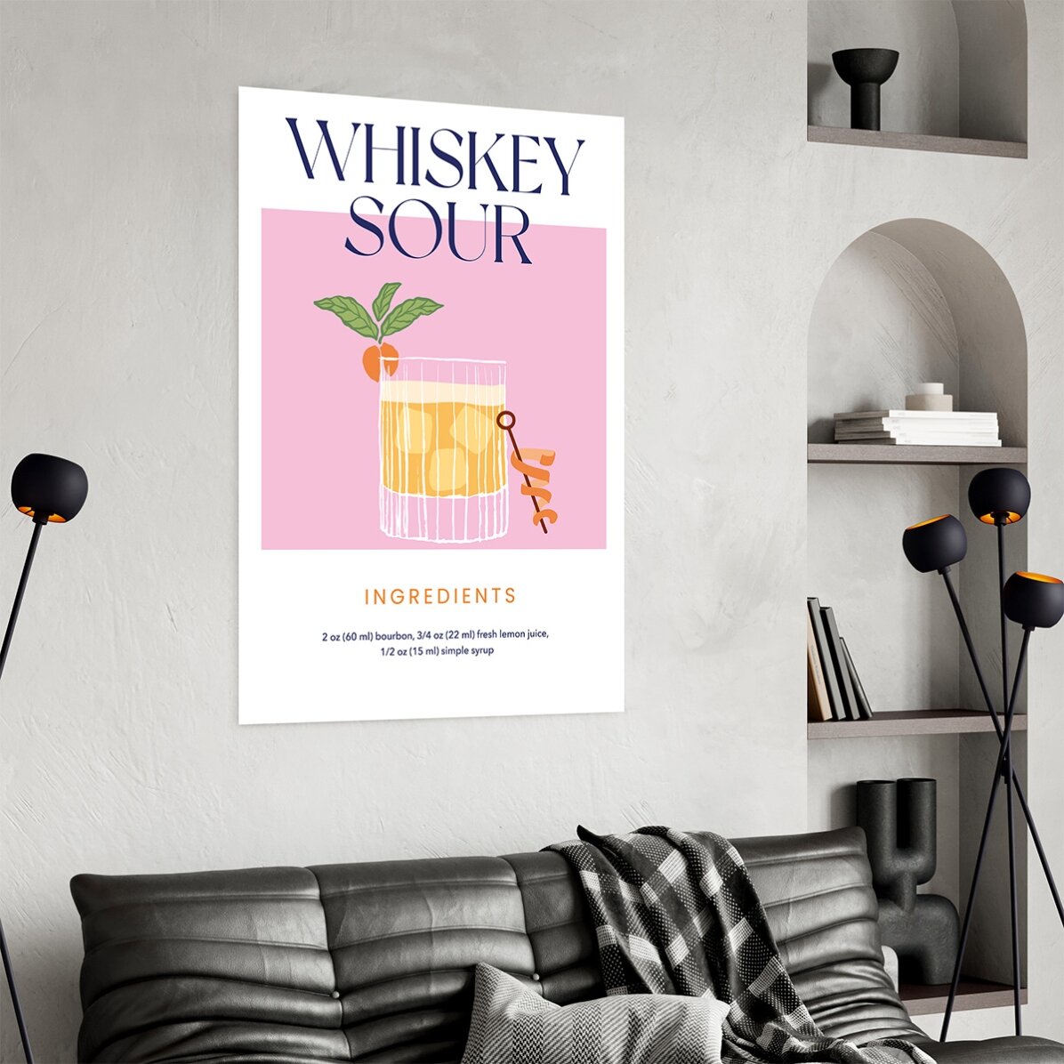 Whiskey Sour Poster
