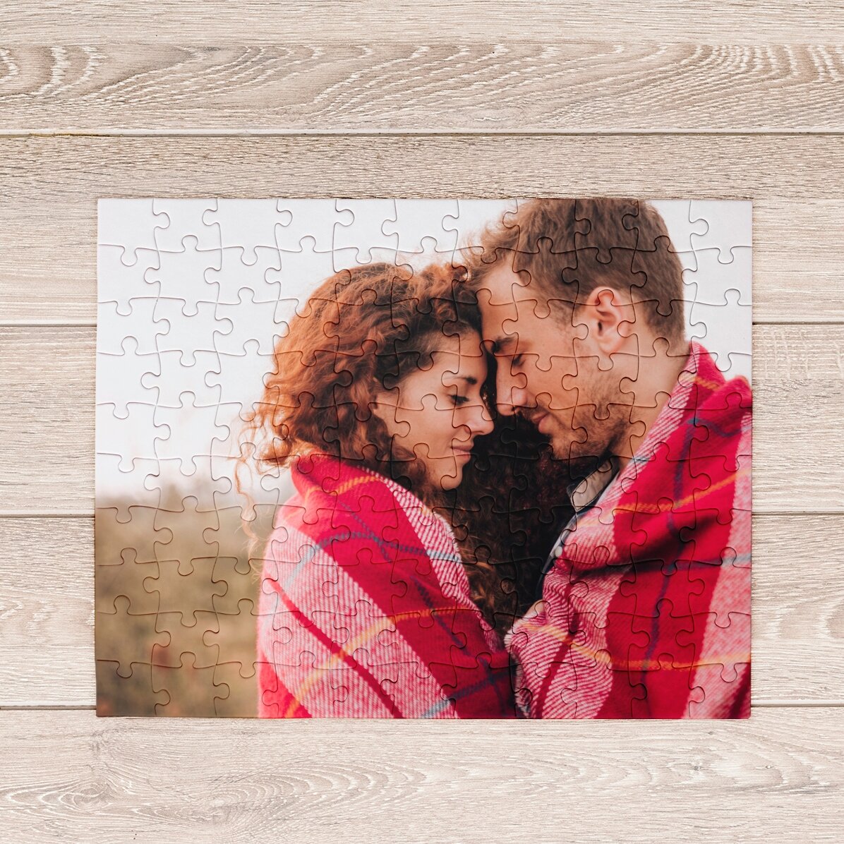 Personalizovaná skládačka s fotografií o rozměrech 24 × 19 cm
