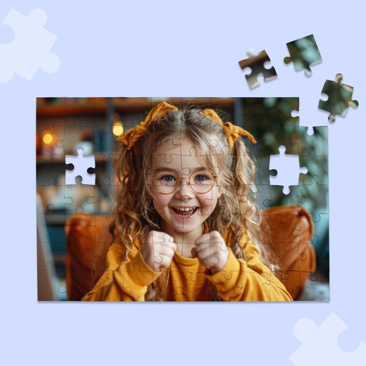 Personalizované puzzle s fotografií o rozměrech 28 × 19 cm