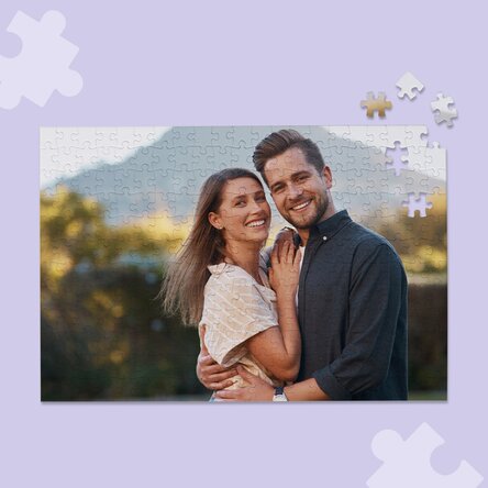 Personalizovaná skládačka s fotografií o rozměrech 36 × 24 cm